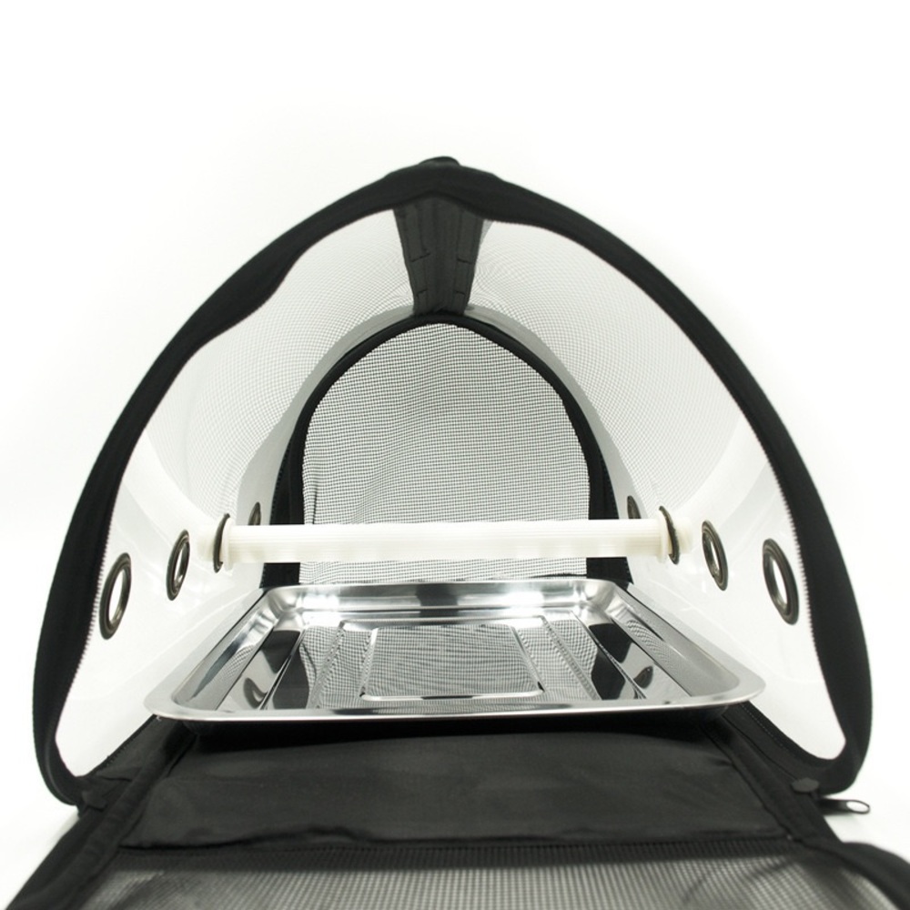 Final Sale Portable Bird Carrier Travel Cage Pet Mesh Folding Breathable Bag M - Picture 8 of 13